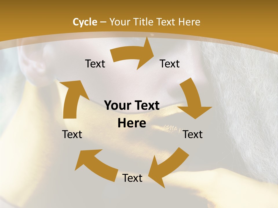 Long Beauty Studio PowerPoint Template