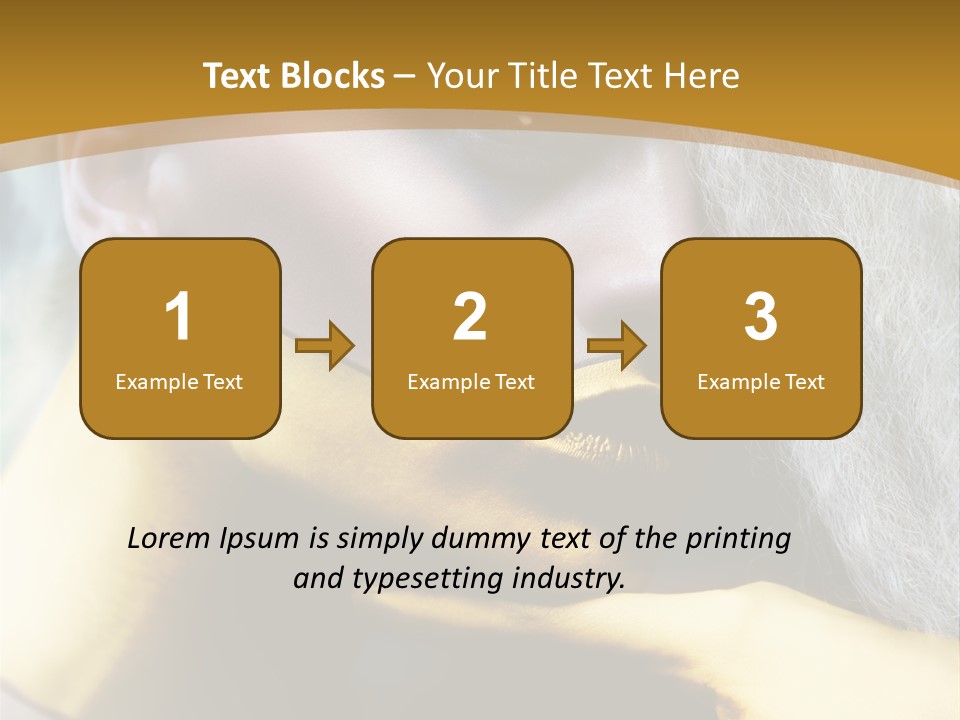 Long Beauty Studio PowerPoint Template