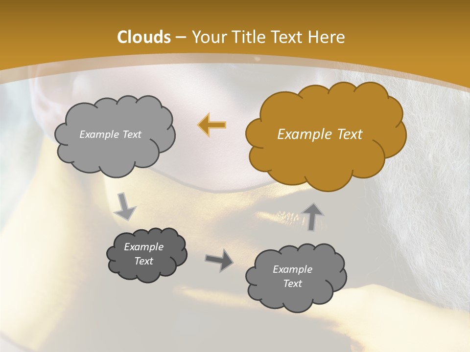 Long Beauty Studio PowerPoint Template