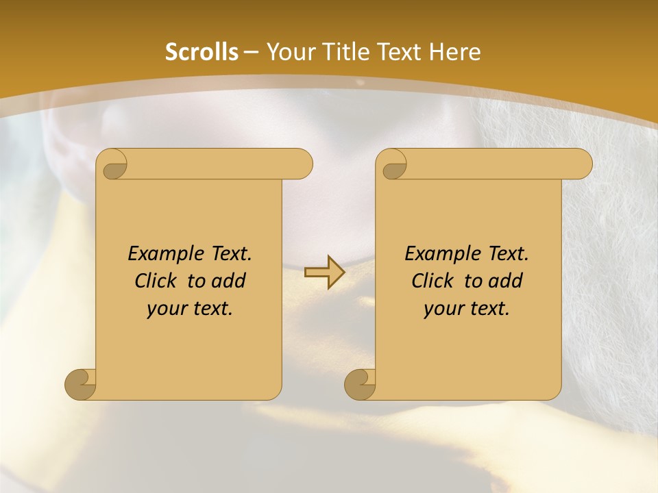 Long Beauty Studio PowerPoint Template