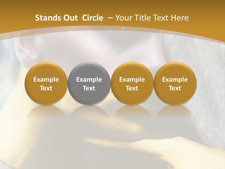 Long Beauty Studio PowerPoint Template