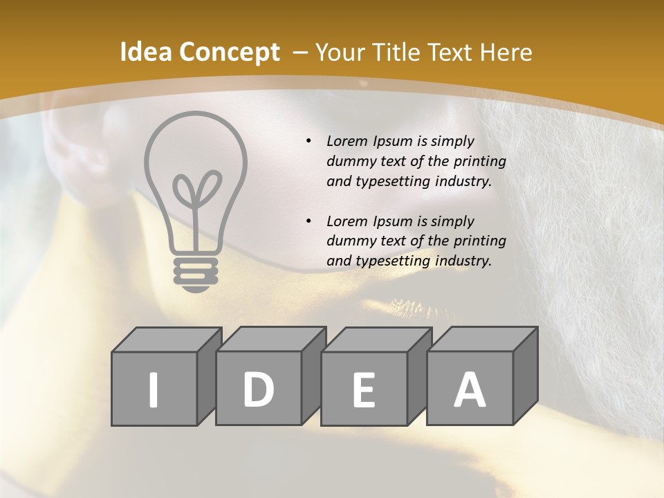 Long Beauty Studio PowerPoint Template