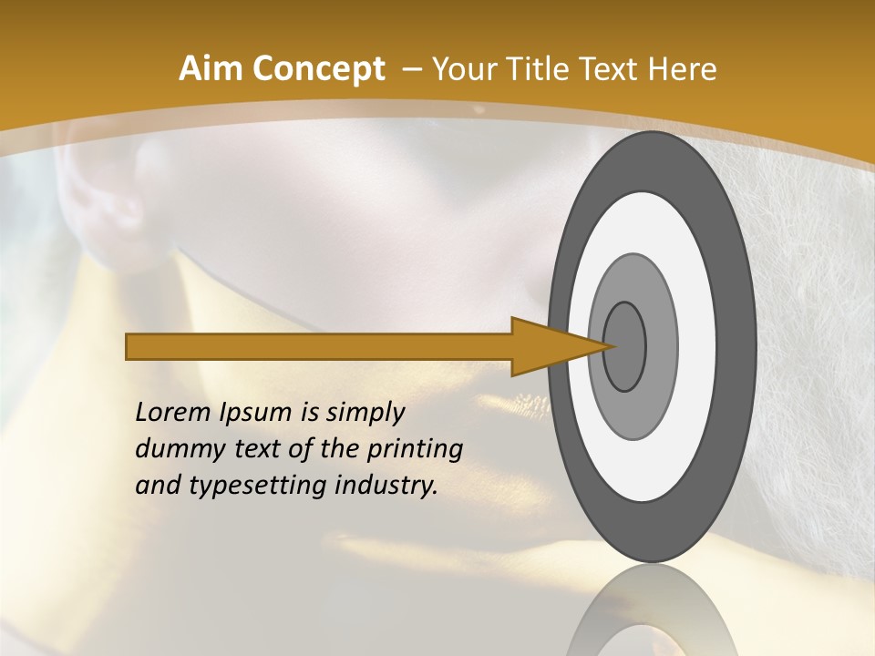 Long Beauty Studio PowerPoint Template