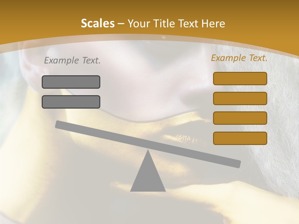 Long Beauty Studio PowerPoint Template