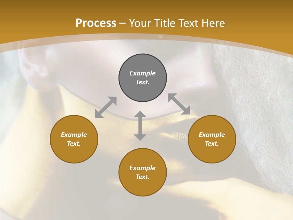Long Beauty Studio PowerPoint Template