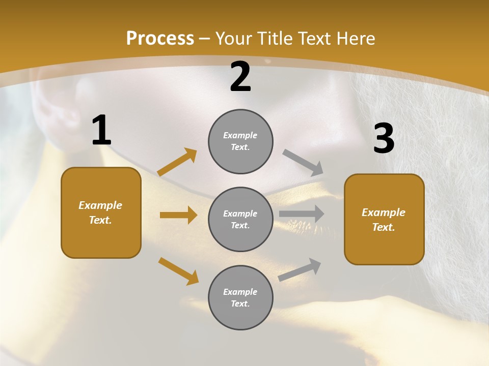 Long Beauty Studio PowerPoint Template