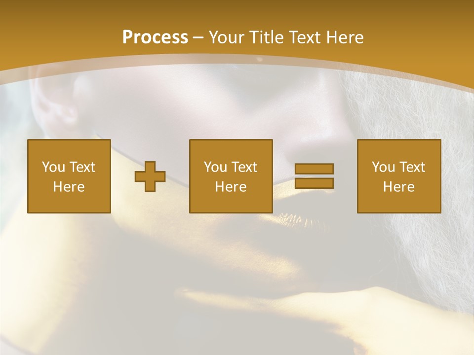 Long Beauty Studio PowerPoint Template