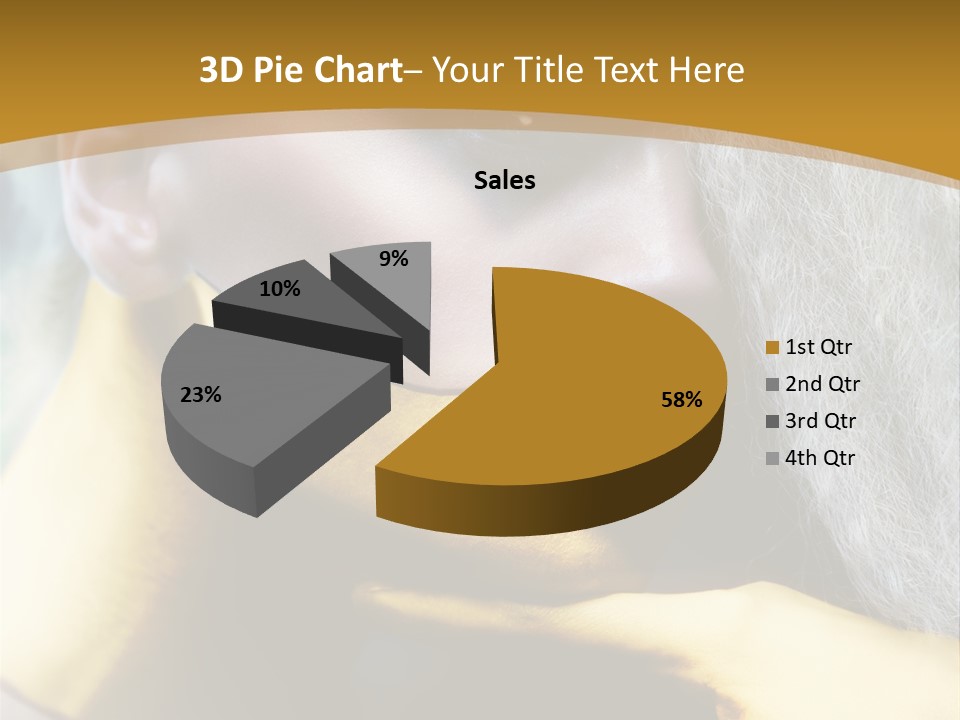 Long Beauty Studio PowerPoint Template