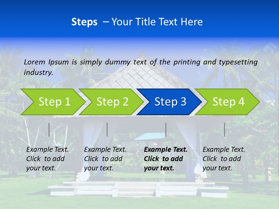 Summer Beautiful Romantic PowerPoint Template