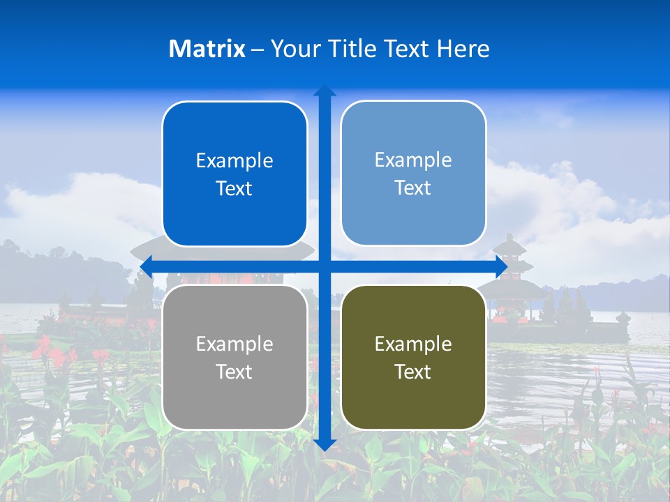 Scenery Sky Building PowerPoint Template