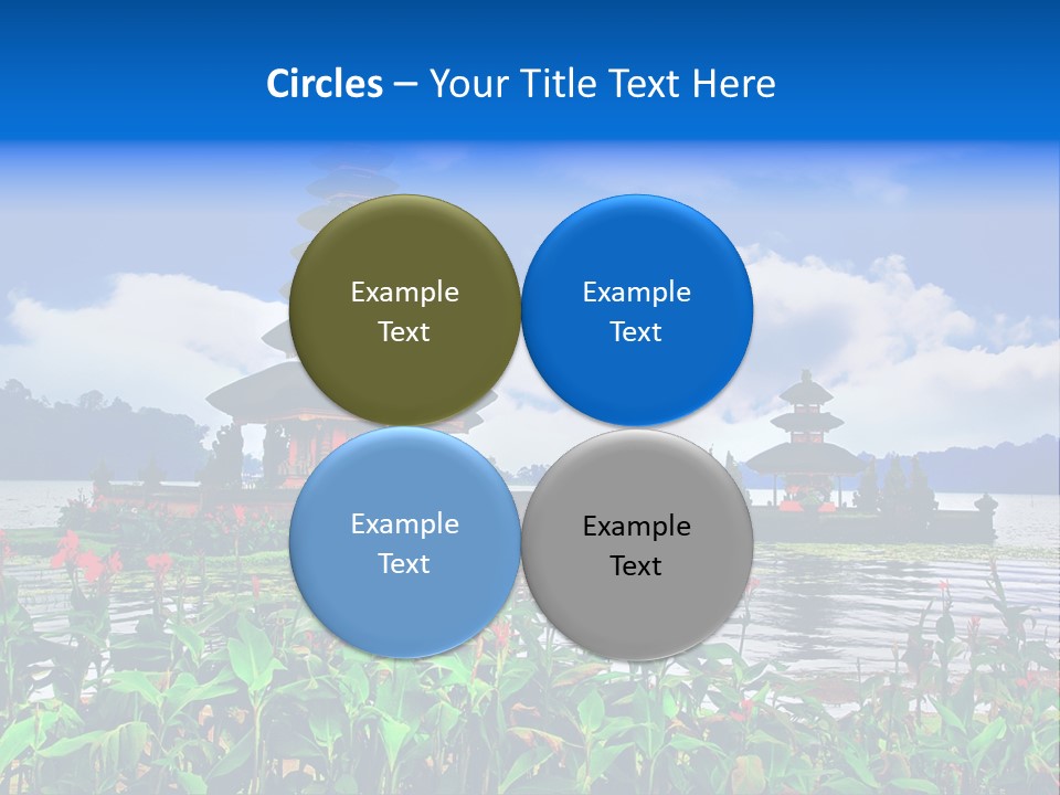 Scenery Sky Building PowerPoint Template