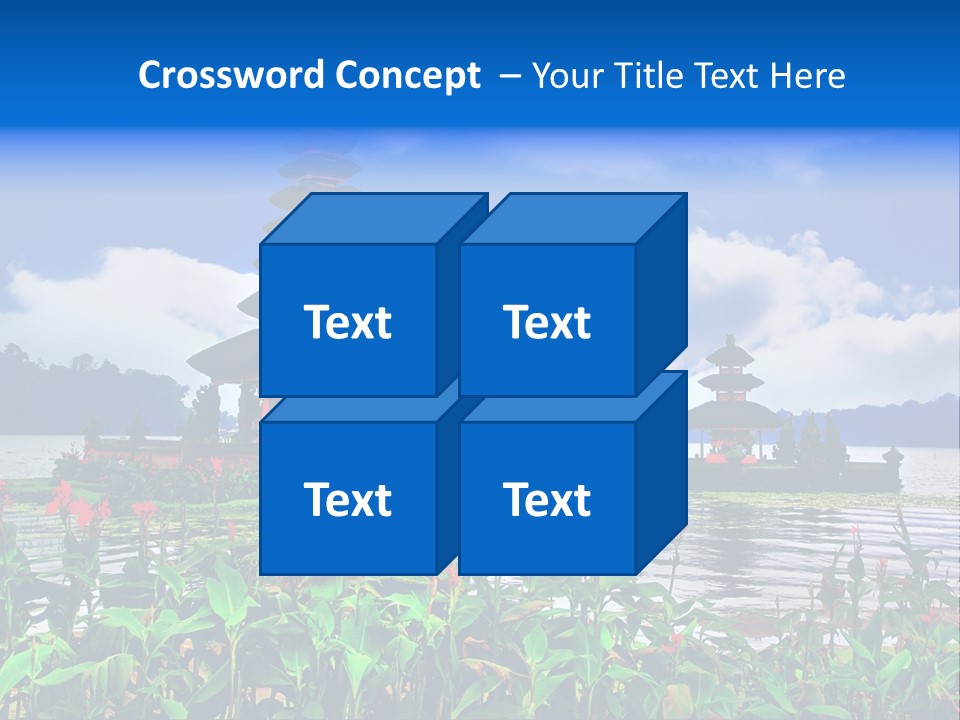 Scenery Sky Building PowerPoint Template