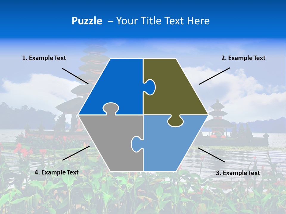 Scenery Sky Building PowerPoint Template