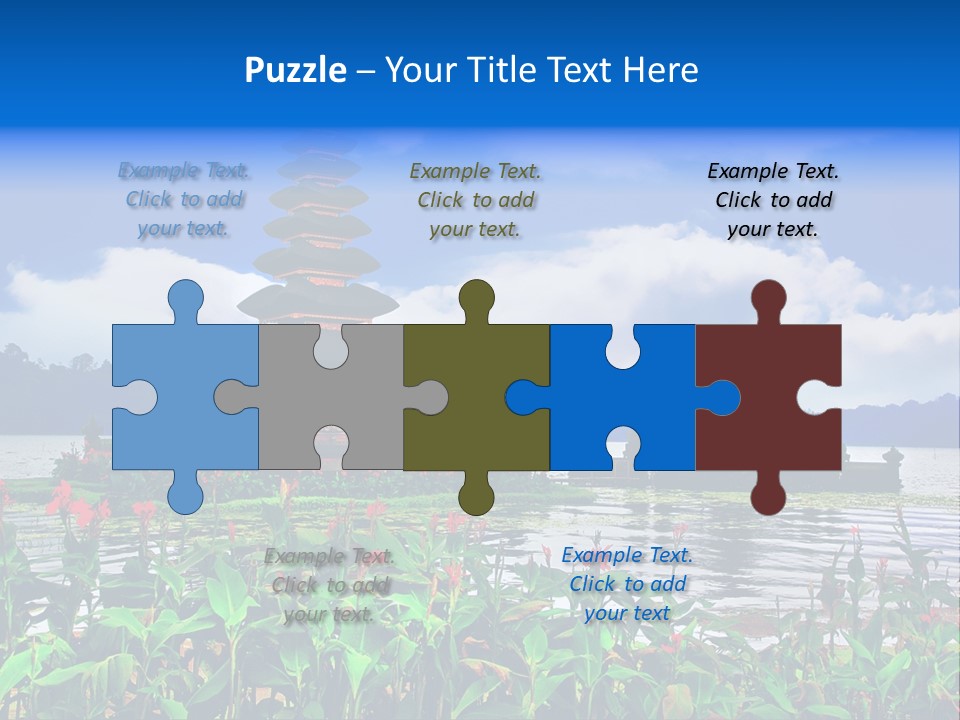 Scenery Sky Building PowerPoint Template