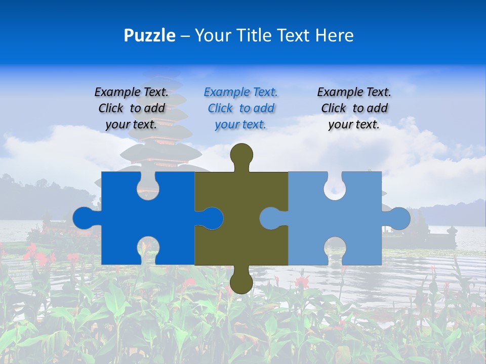 Scenery Sky Building PowerPoint Template