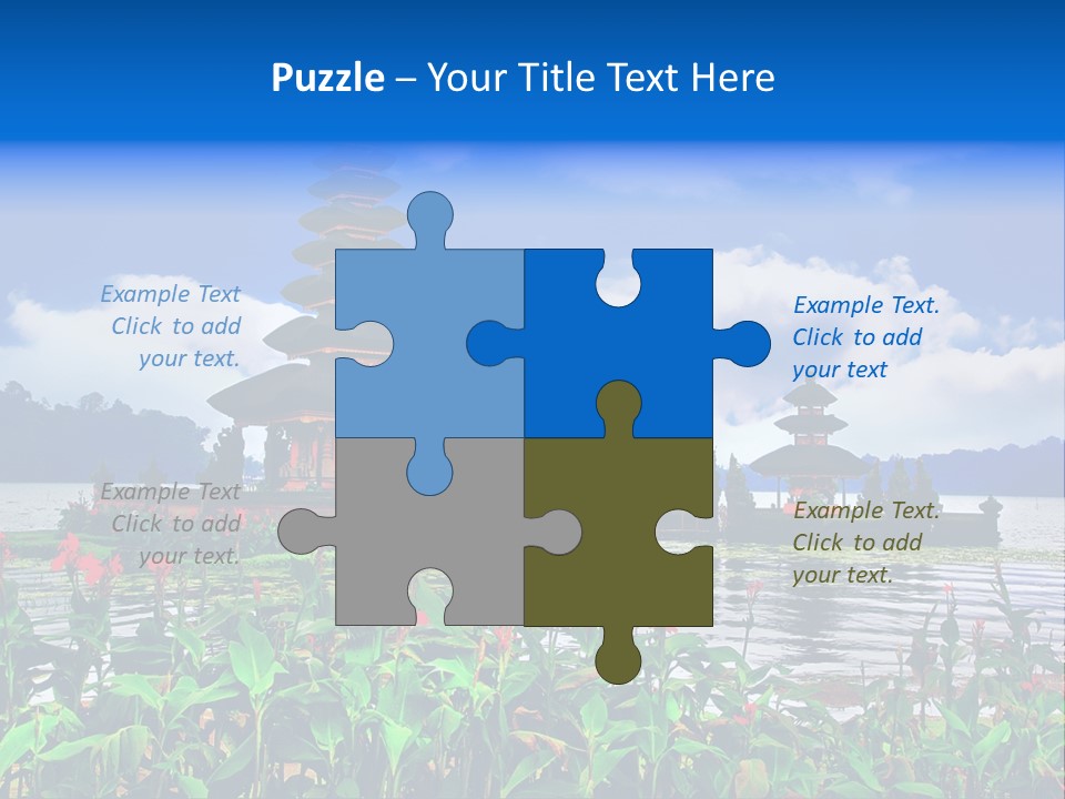 Scenery Sky Building PowerPoint Template