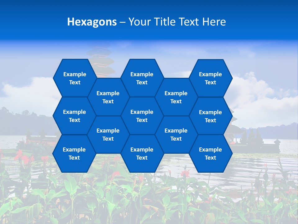 Scenery Sky Building PowerPoint Template
