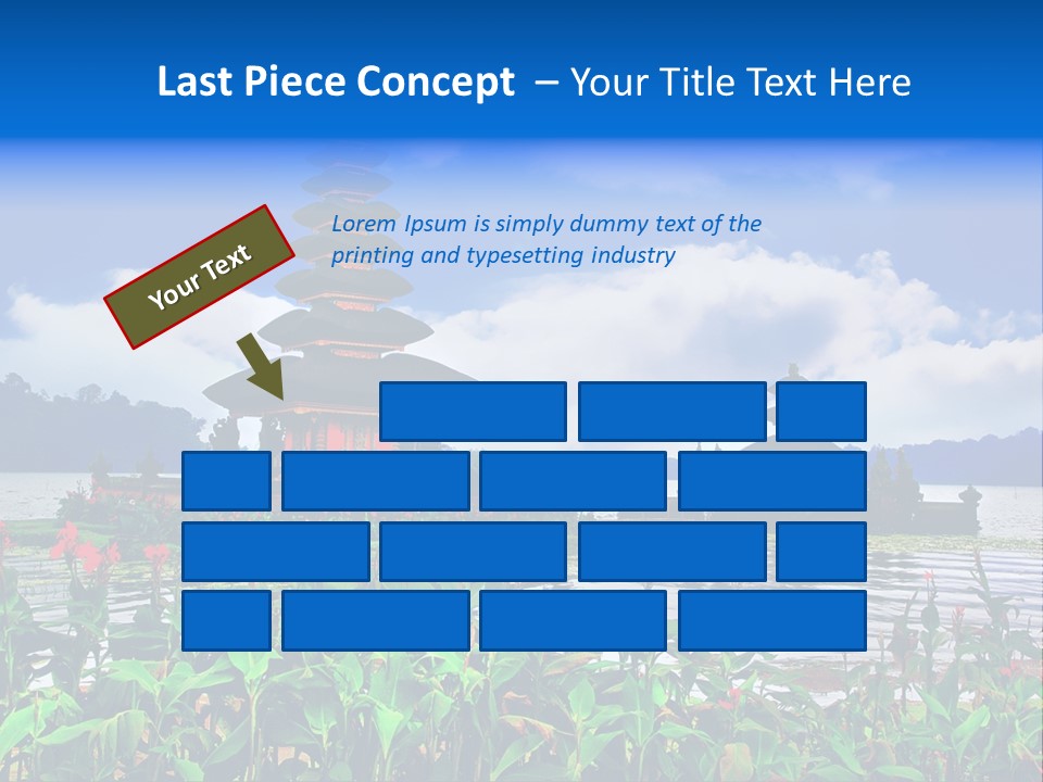 Scenery Sky Building PowerPoint Template