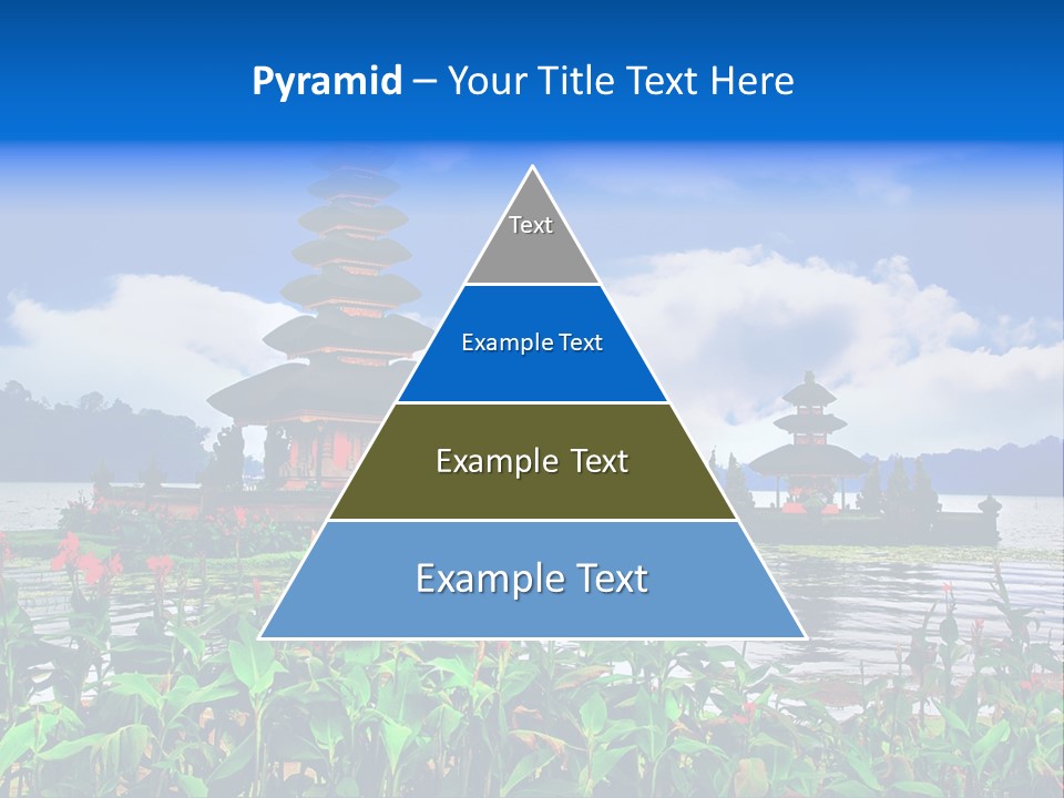 Scenery Sky Building PowerPoint Template