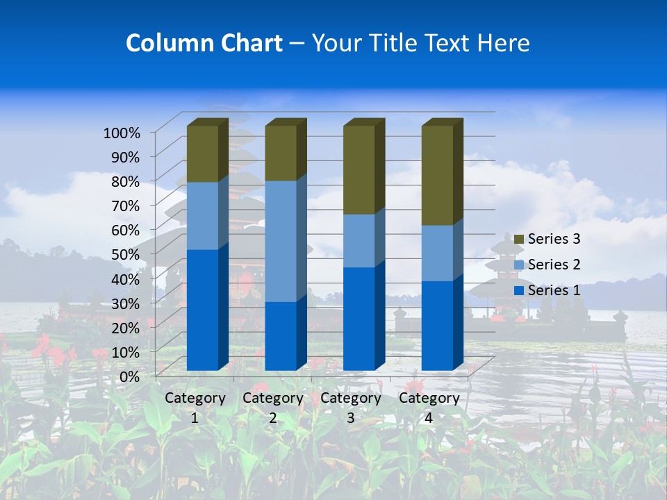Scenery Sky Building PowerPoint Template
