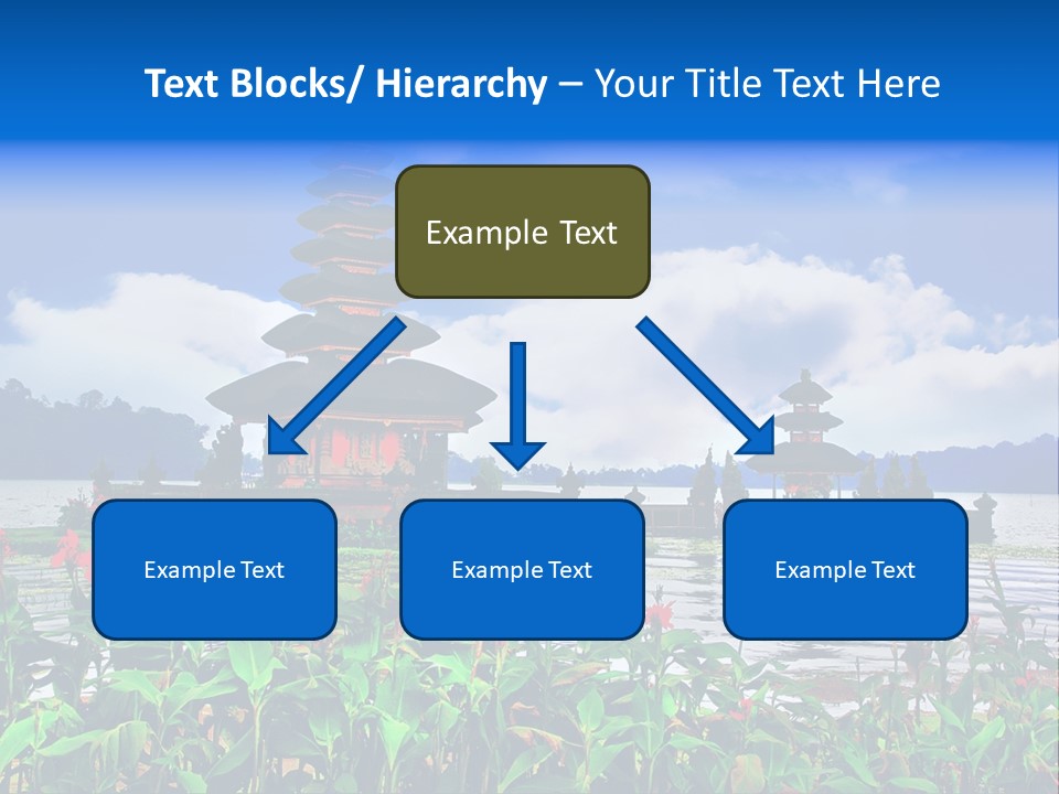 Scenery Sky Building PowerPoint Template