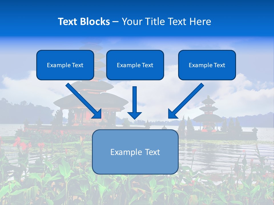 Scenery Sky Building PowerPoint Template