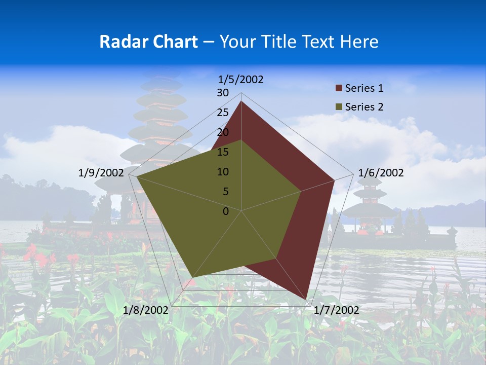 Scenery Sky Building PowerPoint Template