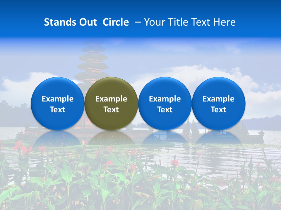 Scenery Sky Building PowerPoint Template