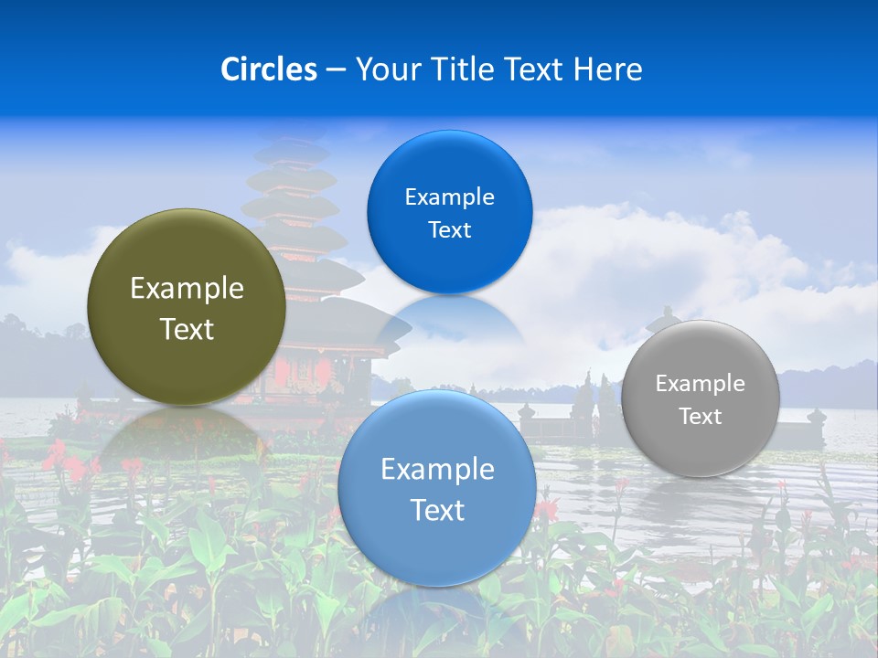 Scenery Sky Building PowerPoint Template