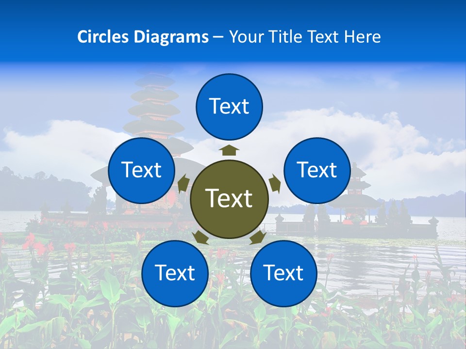 Scenery Sky Building PowerPoint Template
