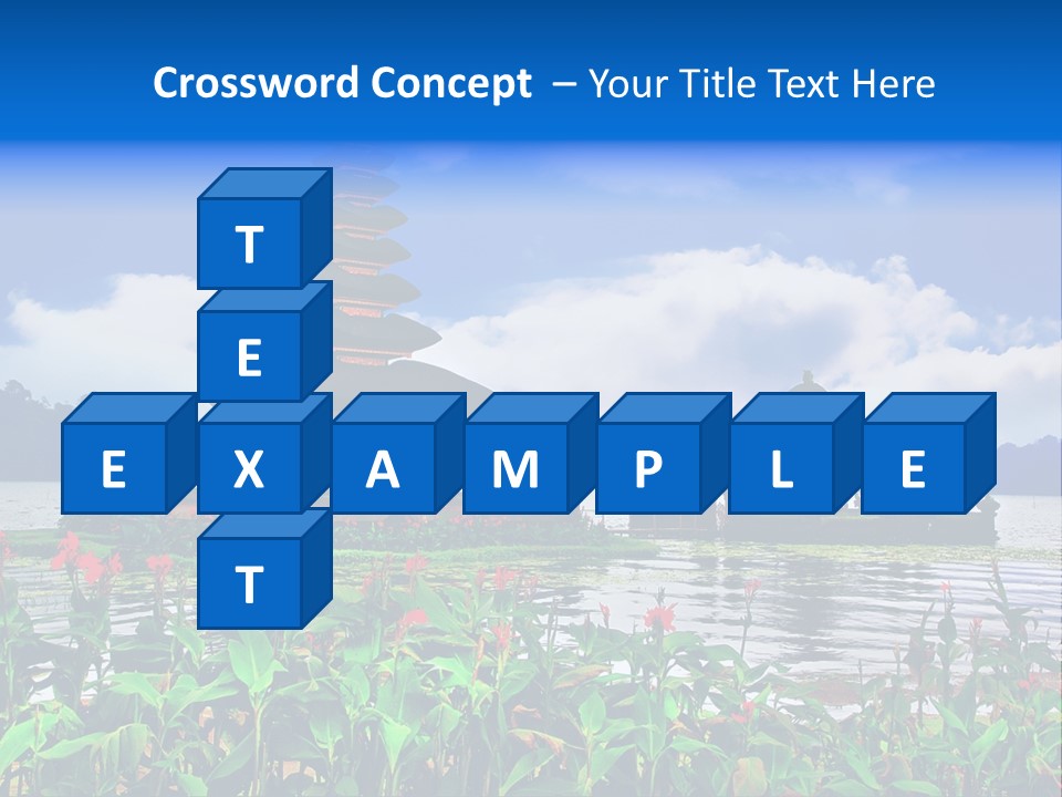 Scenery Sky Building PowerPoint Template