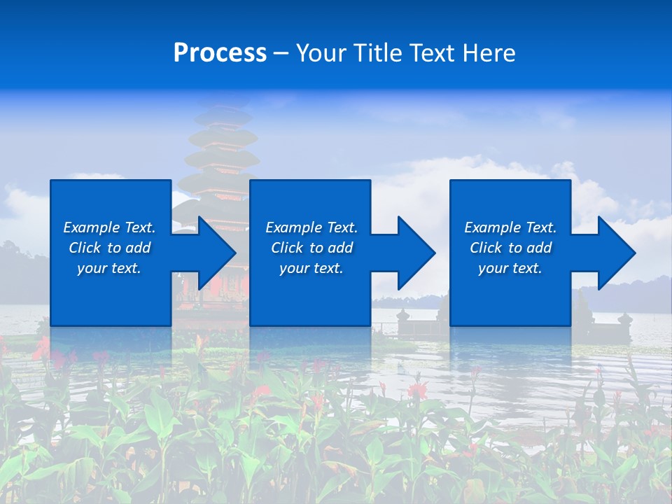 Scenery Sky Building PowerPoint Template