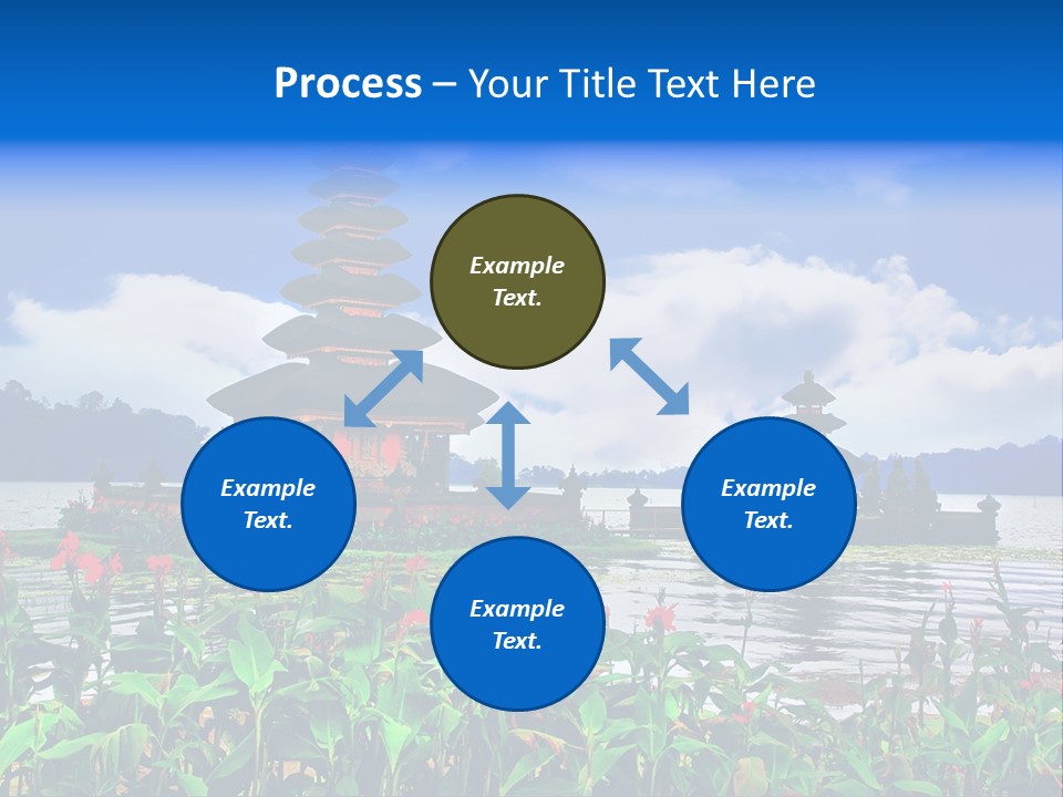 Scenery Sky Building PowerPoint Template