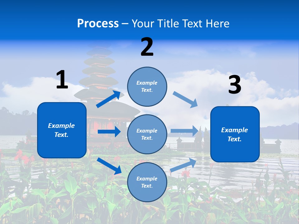 Scenery Sky Building PowerPoint Template