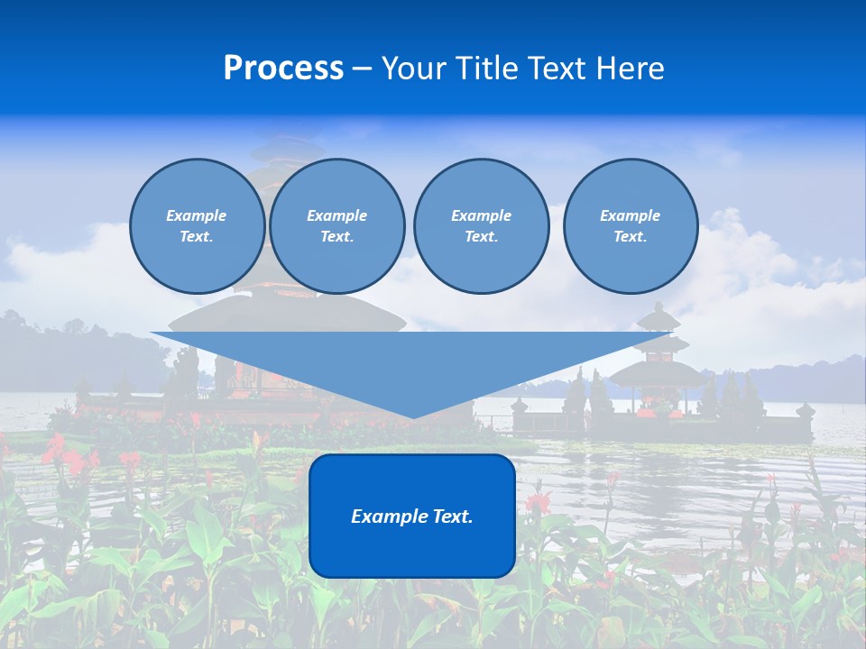 Scenery Sky Building PowerPoint Template