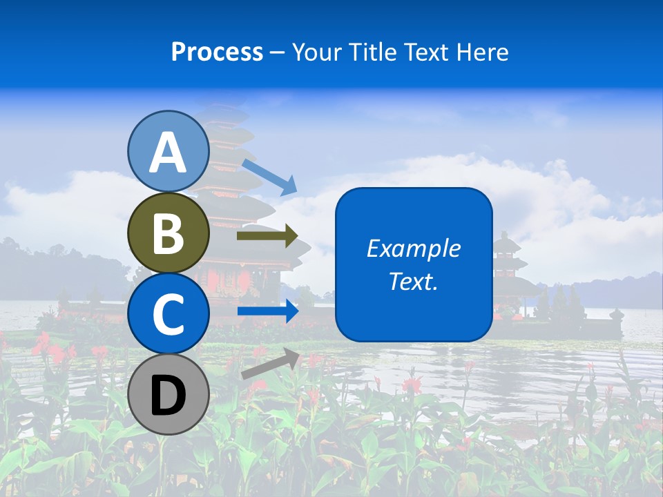 Scenery Sky Building PowerPoint Template