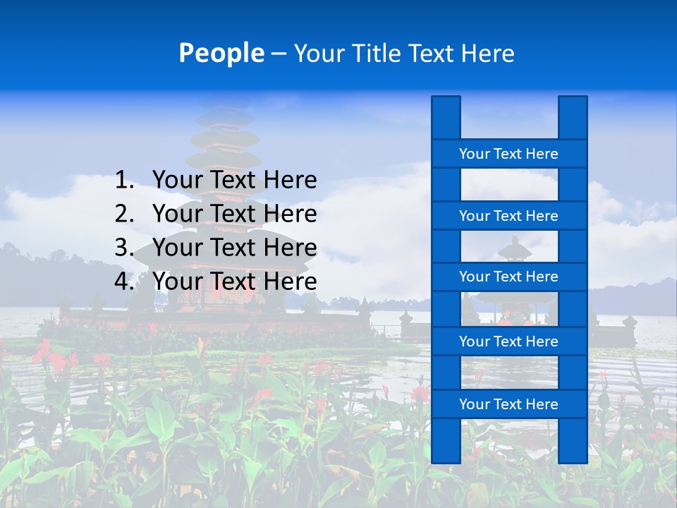 Scenery Sky Building PowerPoint Template