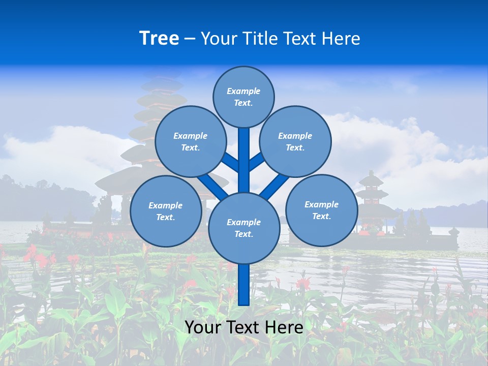 Scenery Sky Building PowerPoint Template