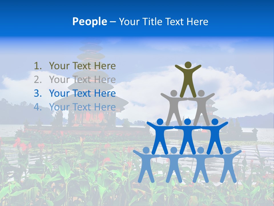 Scenery Sky Building PowerPoint Template