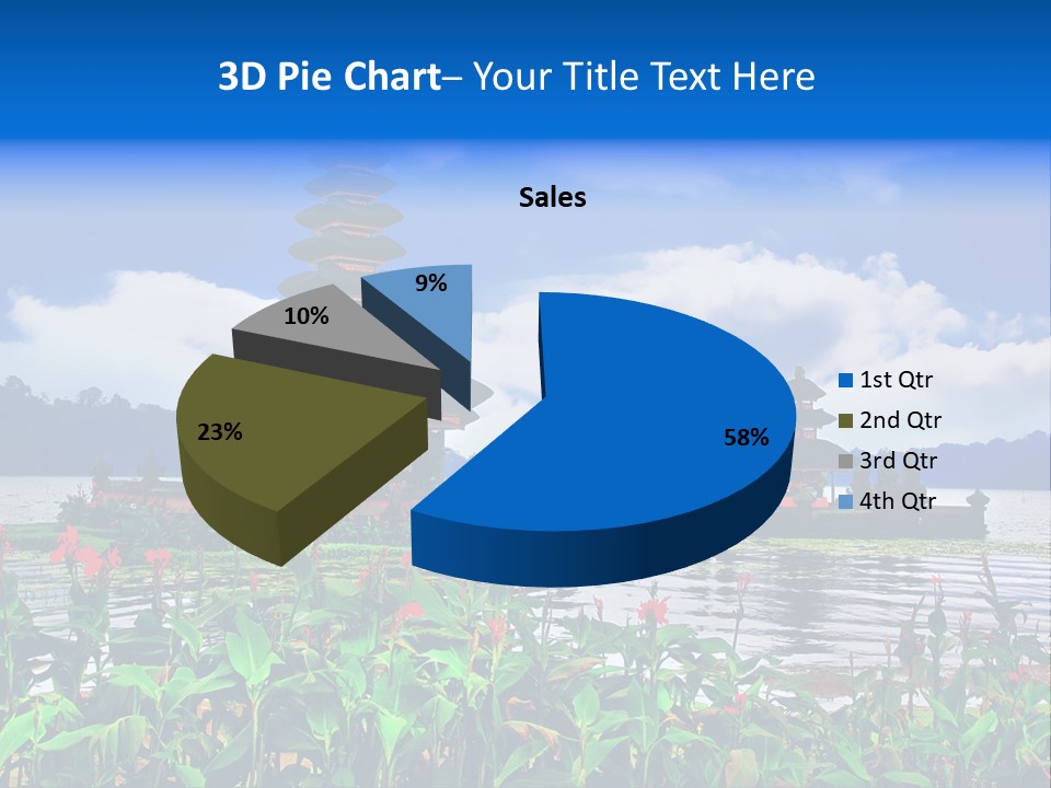 Scenery Sky Building PowerPoint Template