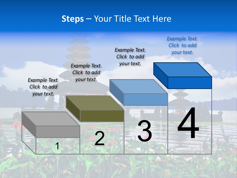 Scenery Sky Building PowerPoint Template