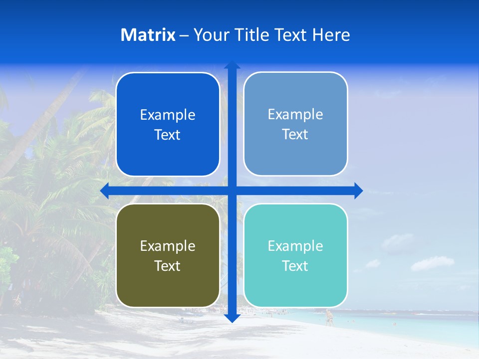 Philippines Sea Summertime PowerPoint Template