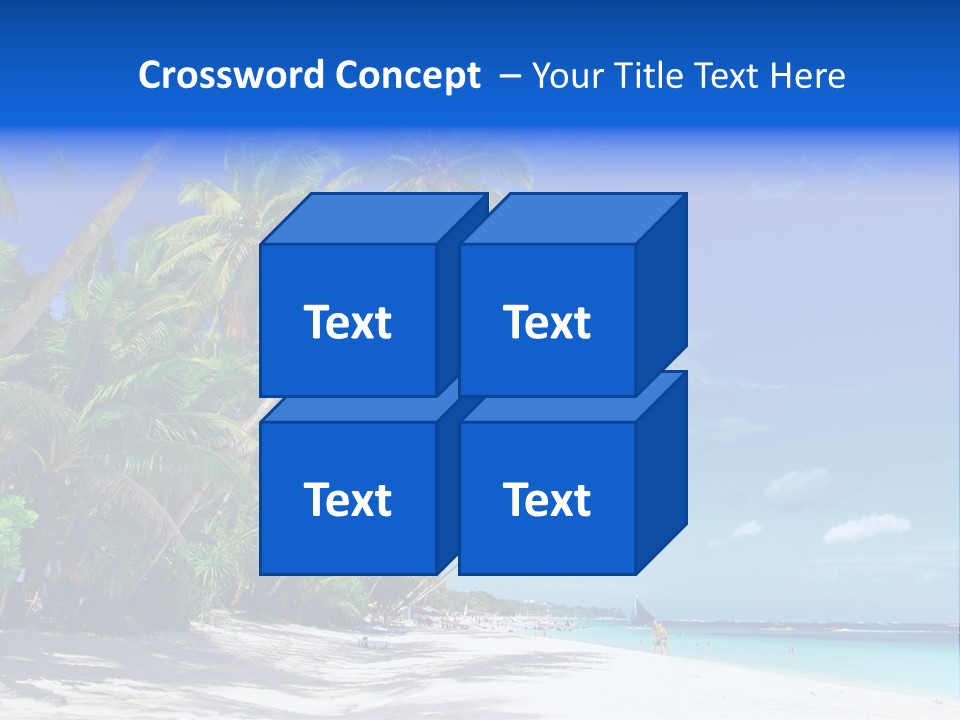 Philippines Sea Summertime PowerPoint Template
