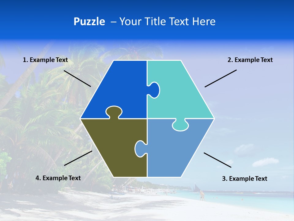 Philippines Sea Summertime PowerPoint Template