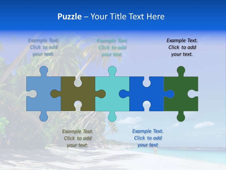 Philippines Sea Summertime PowerPoint Template