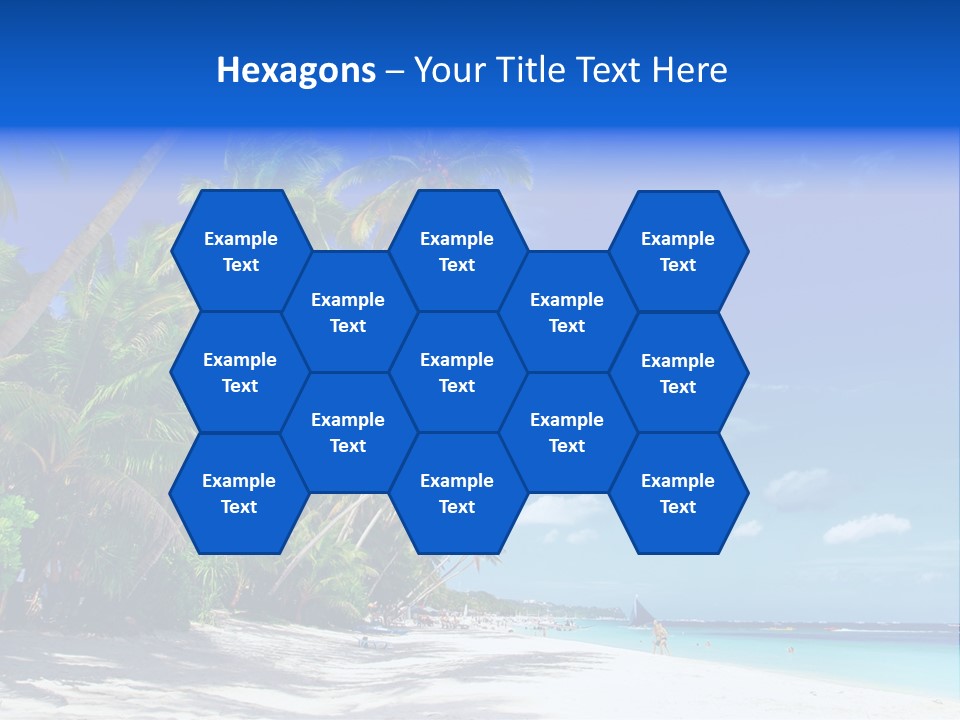 Philippines Sea Summertime PowerPoint Template