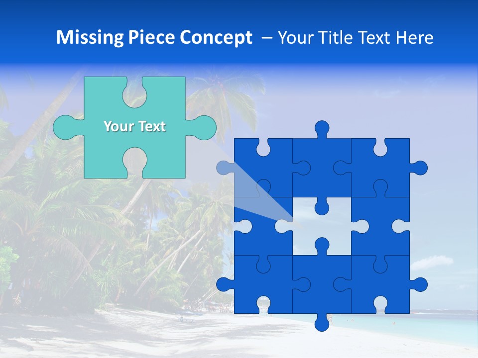 Philippines Sea Summertime PowerPoint Template