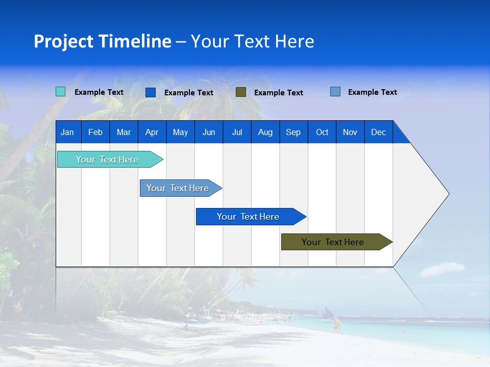Philippines Sea Summertime PowerPoint Template