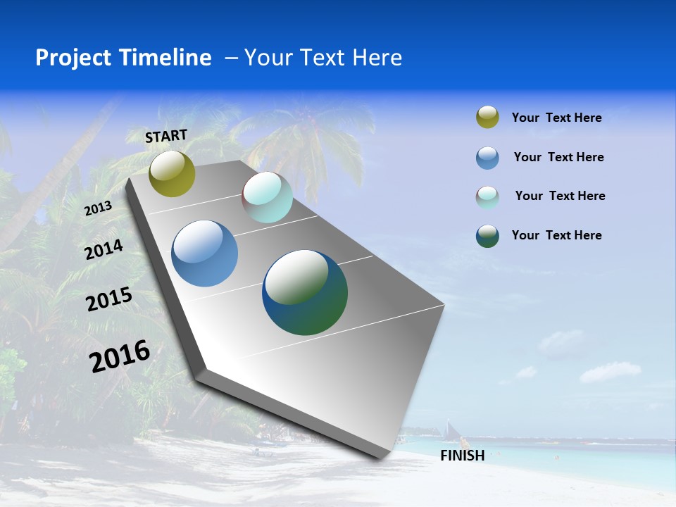 Philippines Sea Summertime PowerPoint Template