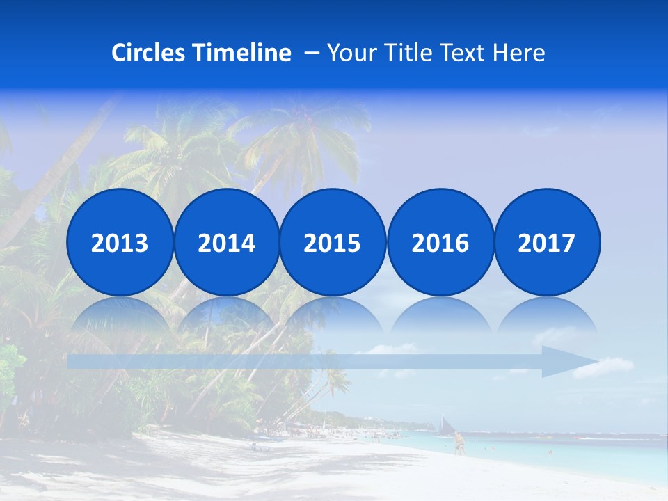 Philippines Sea Summertime PowerPoint Template